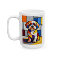 Shih-Poo Coffee Mug | Living Work of Art Collection | Cubist Style