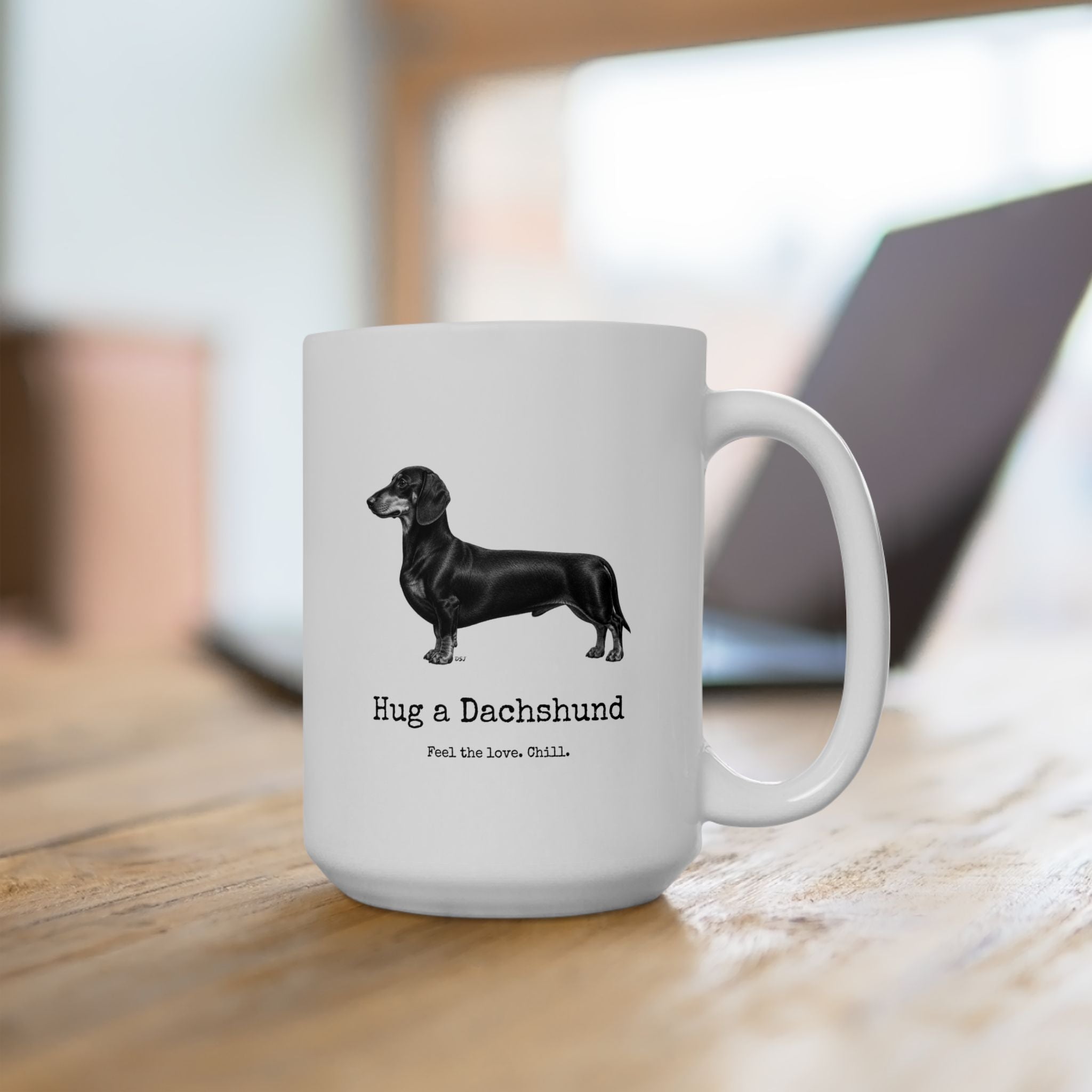 Dachshund Coffee Mug | Hug a Dachshund