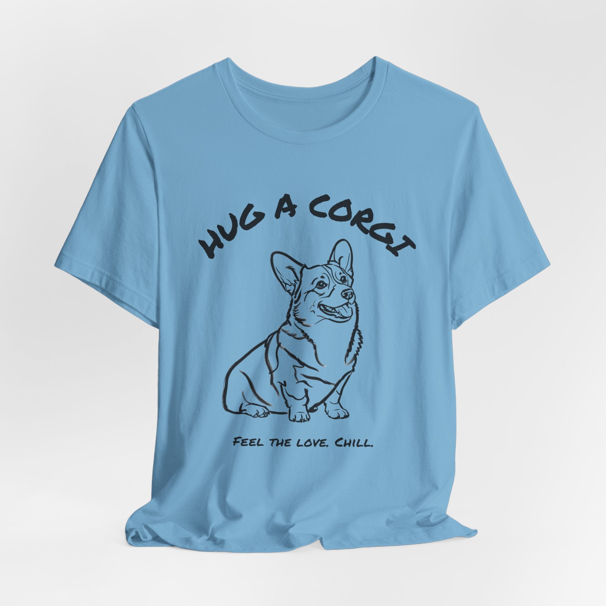 Corgi T Shirt | Hug a Corgi