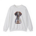 German Shorthaired Pointer Sweatshirt | Living Work of Art Collection | Pointillism Style