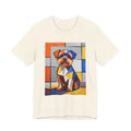 Yorkipoo T Shirt | Living Work of Art Collection | Cubist Style