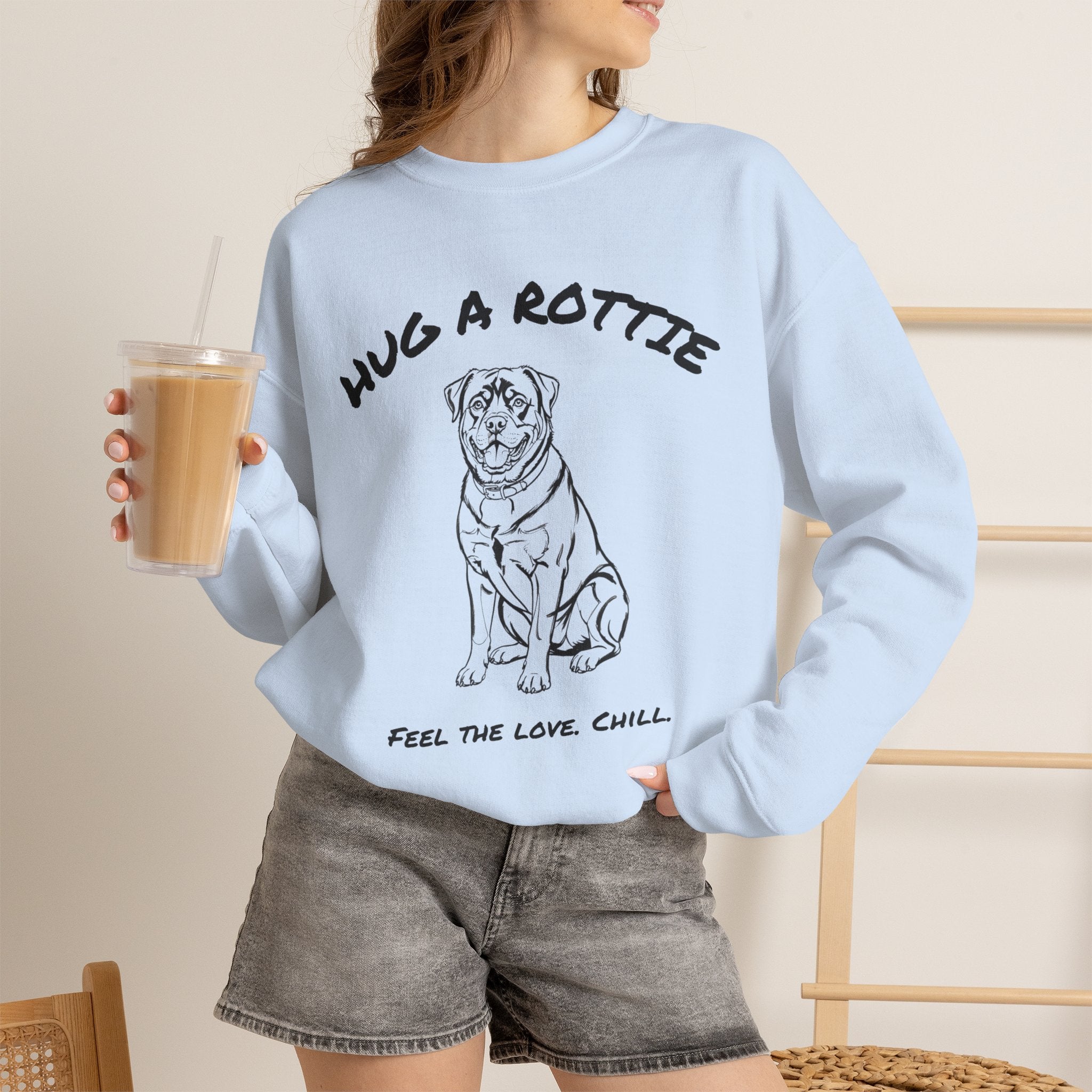 Rottweiler Sweatshirt | Hug A Rottie