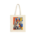 Corgi Tote Bag | Living Work of Art Collection | Cubist Style