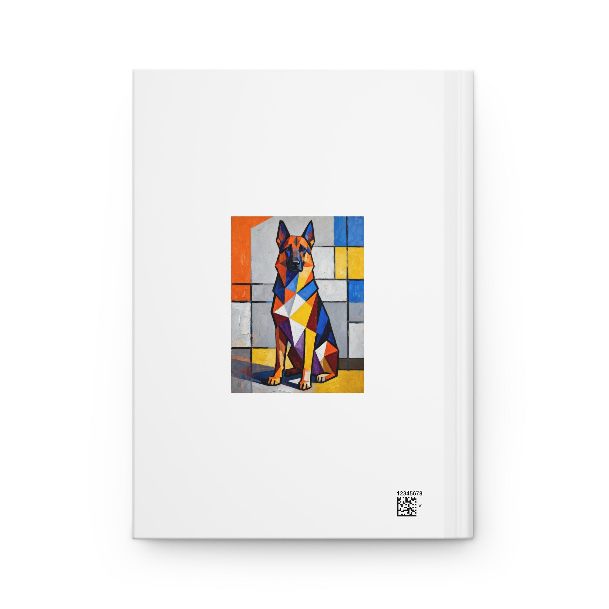 German Shepherd Notebook | Living Work of Art Collection | Cubist Style