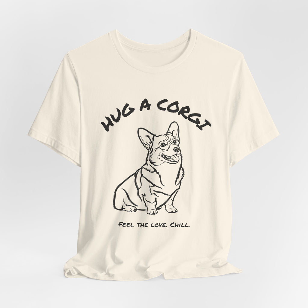 Corgi T Shirt | Hug a Corgi