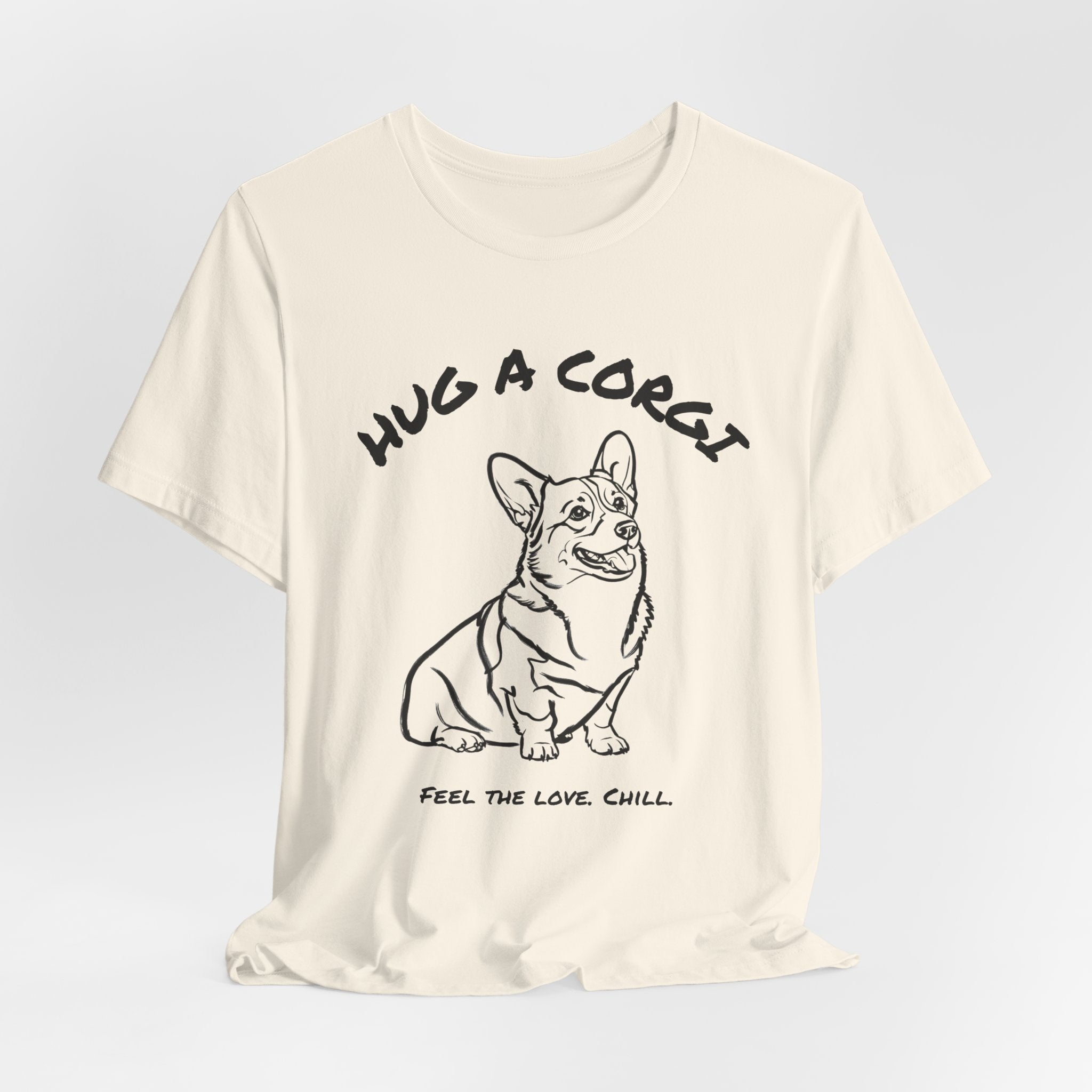 Corgi T Shirt | Hug a Corgi