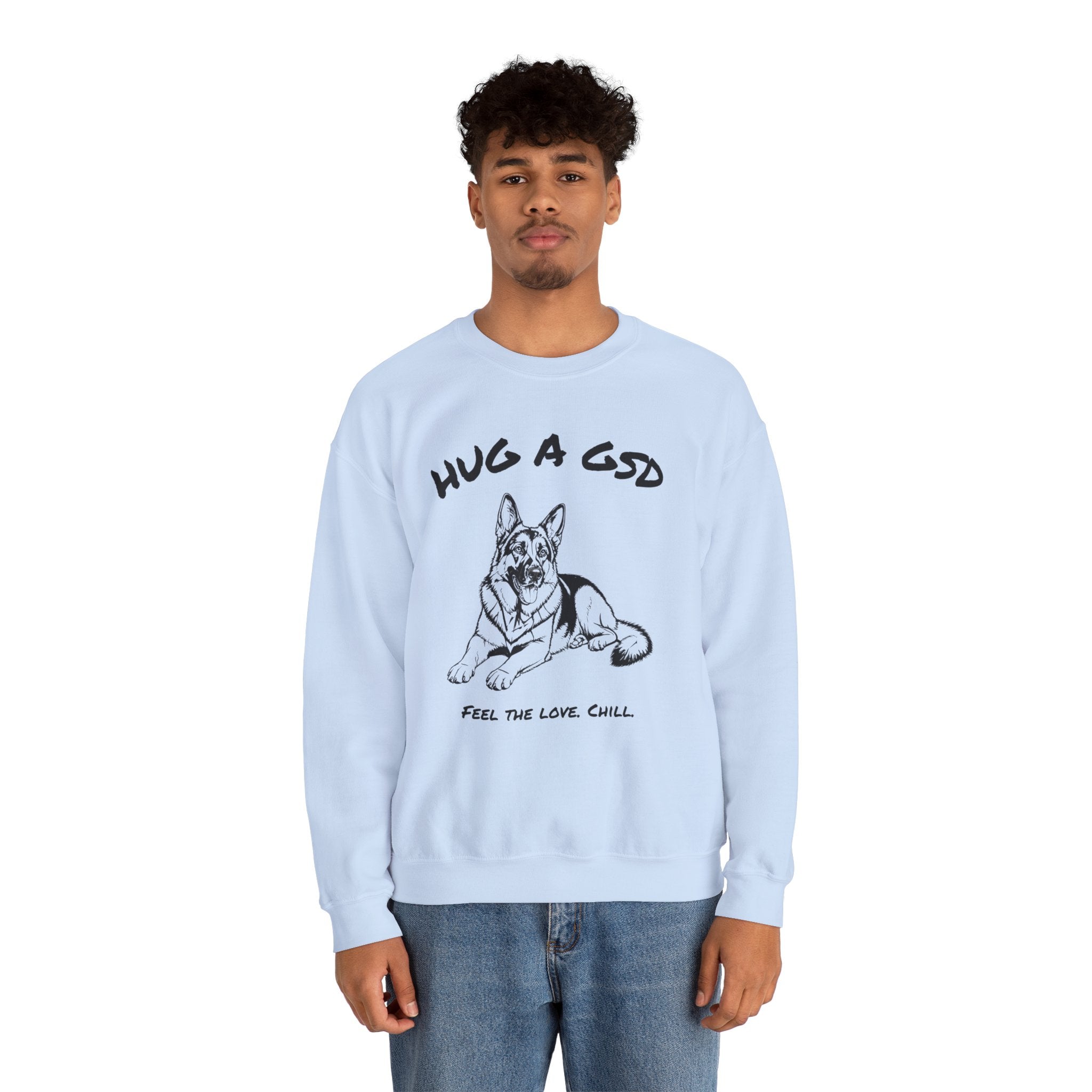German Shepherd Sweatshirt | Hug A GSD