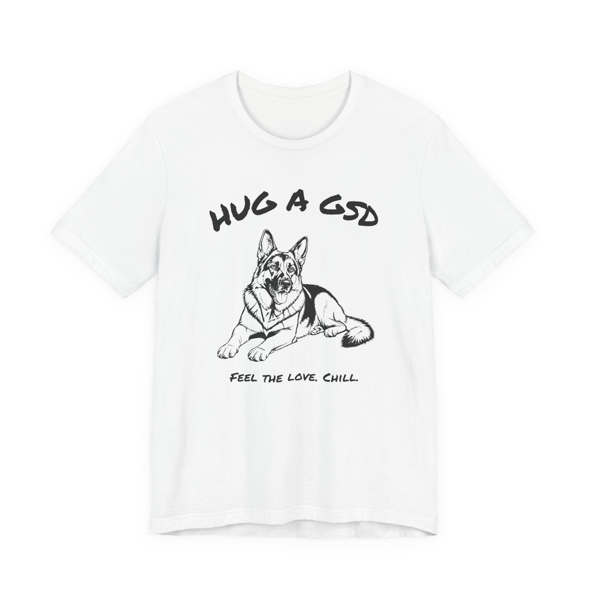 German Shepherd T Shirt | Hug a GSD
