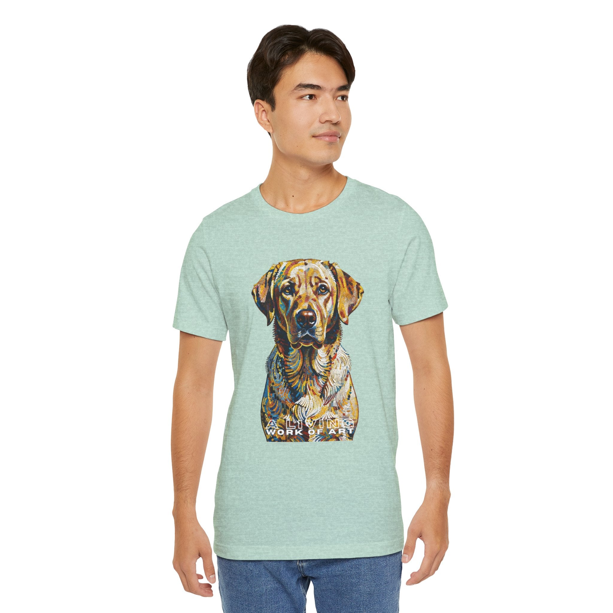 Labrador Retriever T Shirt | Living Work of Art Collection | Pointillism Style