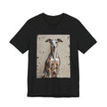Whippet T Shirt | Living Work of Art Collection | Mosaic Style