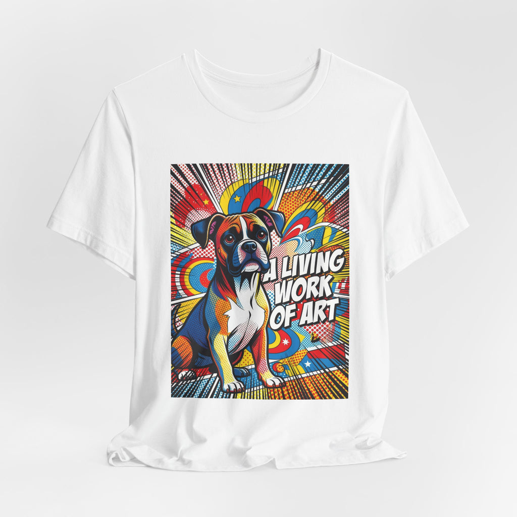 Boxer T Shirt | Living Work of Art Collection | Pop Art