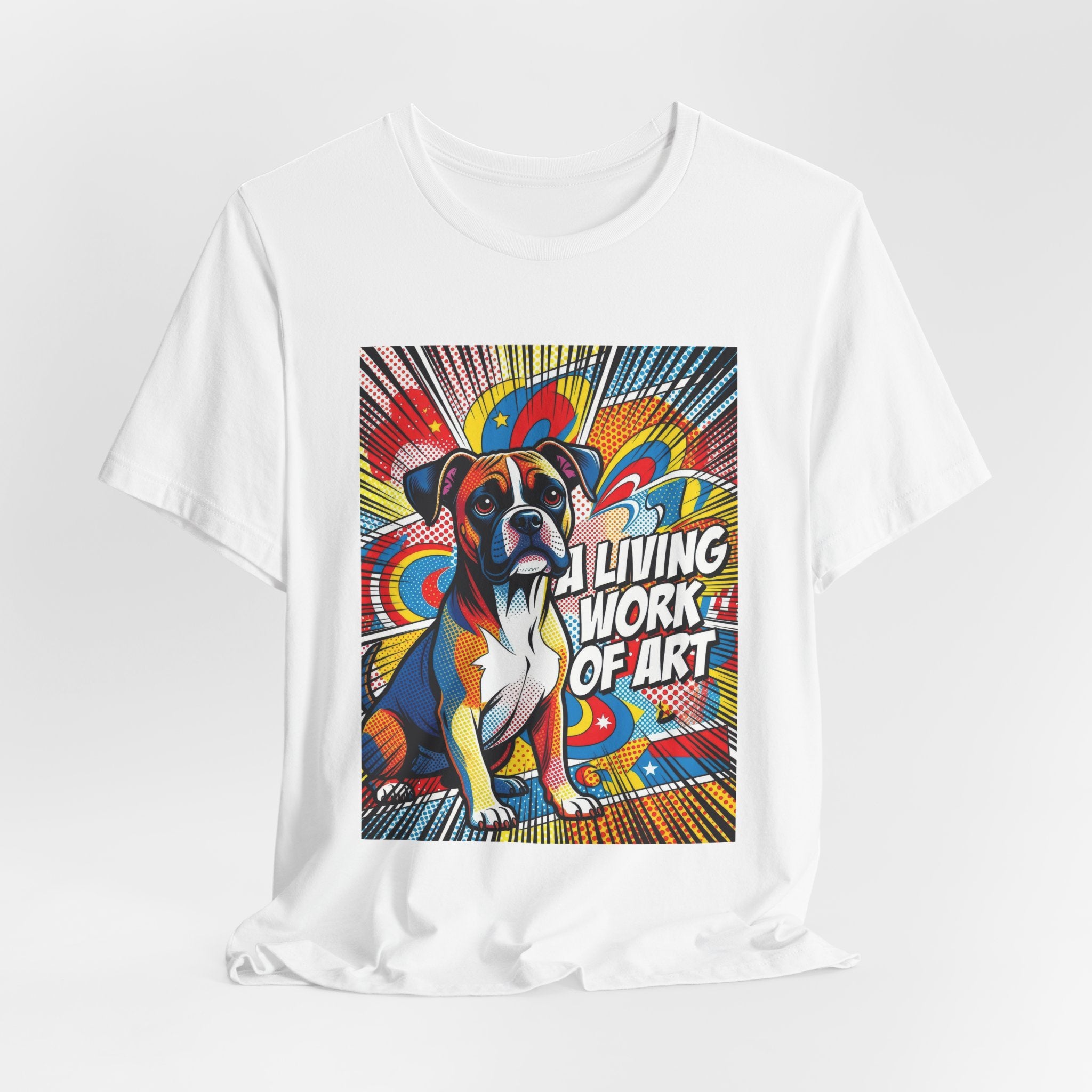 Boxer T Shirt | Living Work of Art Collection | Pop Art