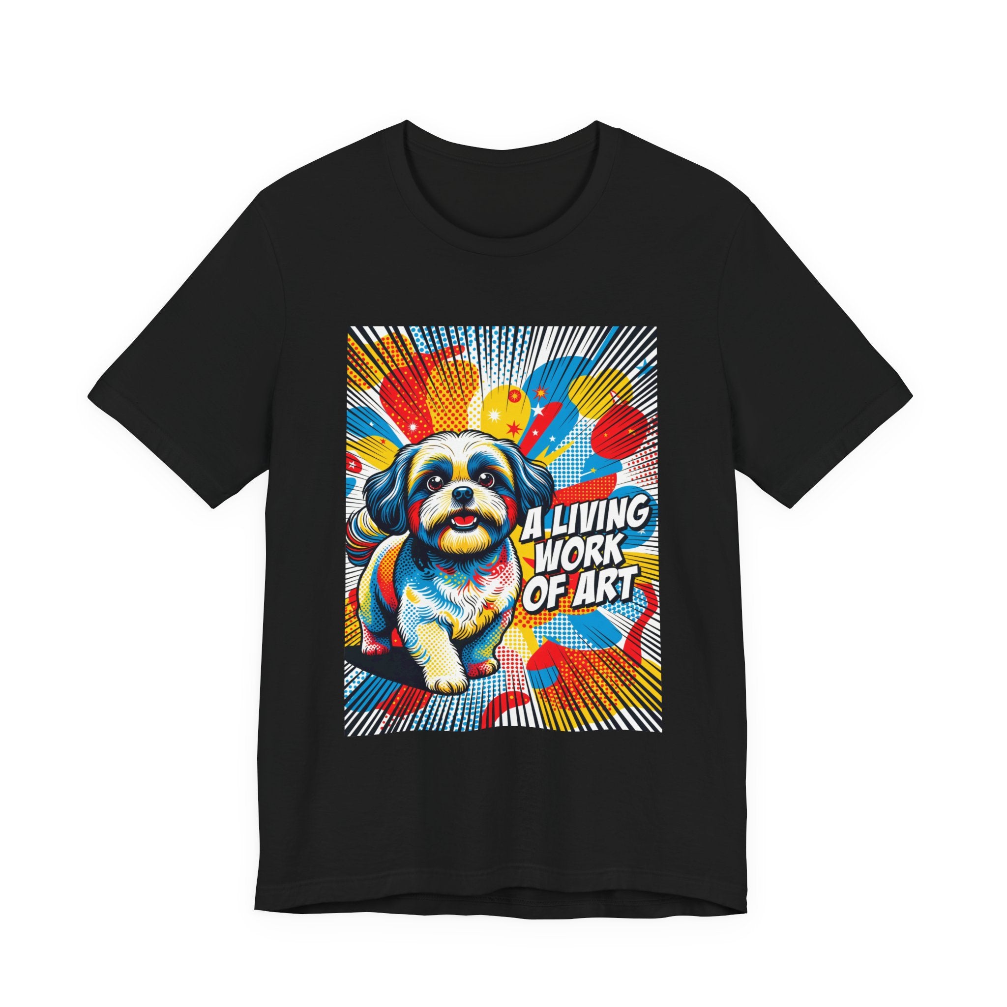 Shih Tzu T Shirt | Living Work of Art Collection | Pop Art