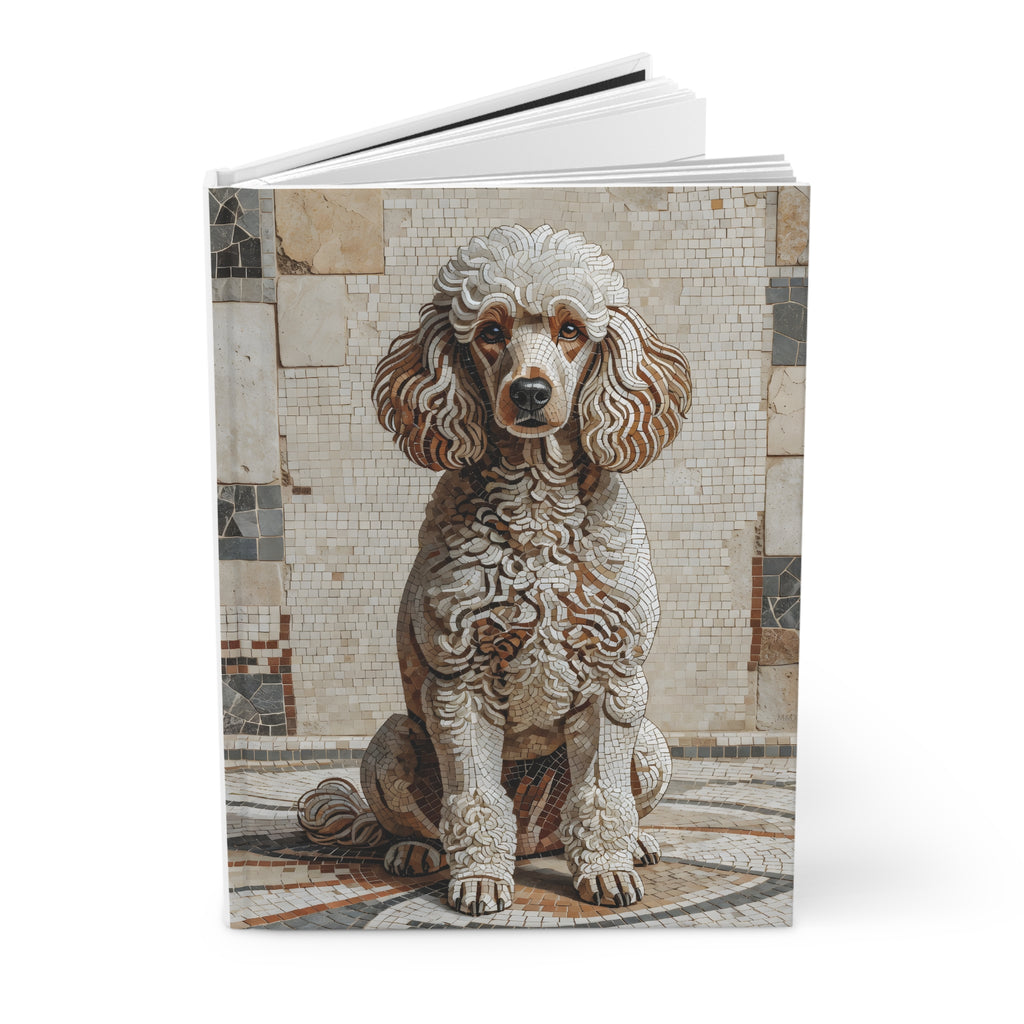 Poodle Notebook | Living Work of Art Collection | Mosaic Style