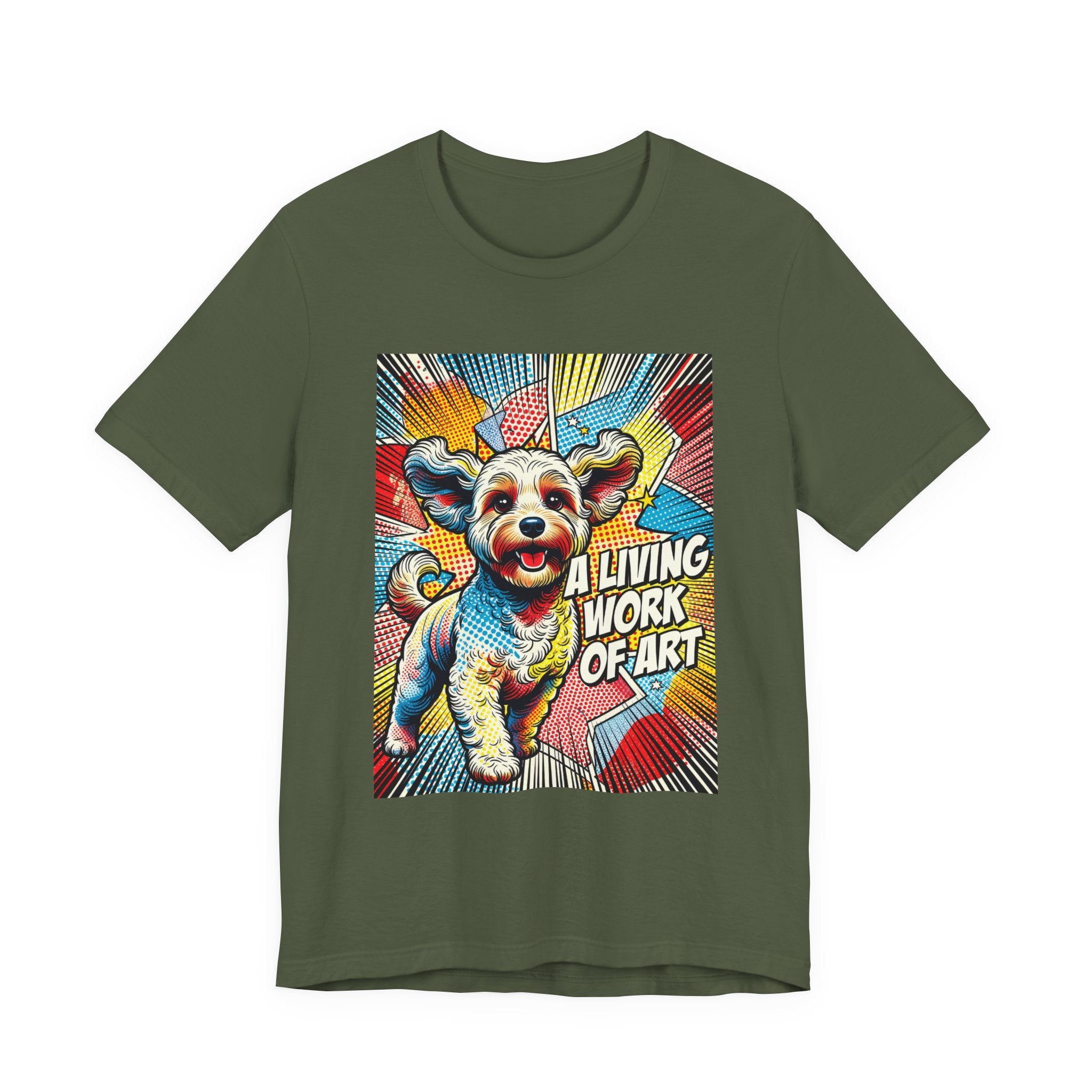 Cockapoo T Shirt | Living Work of Art Collection | Pop Art
