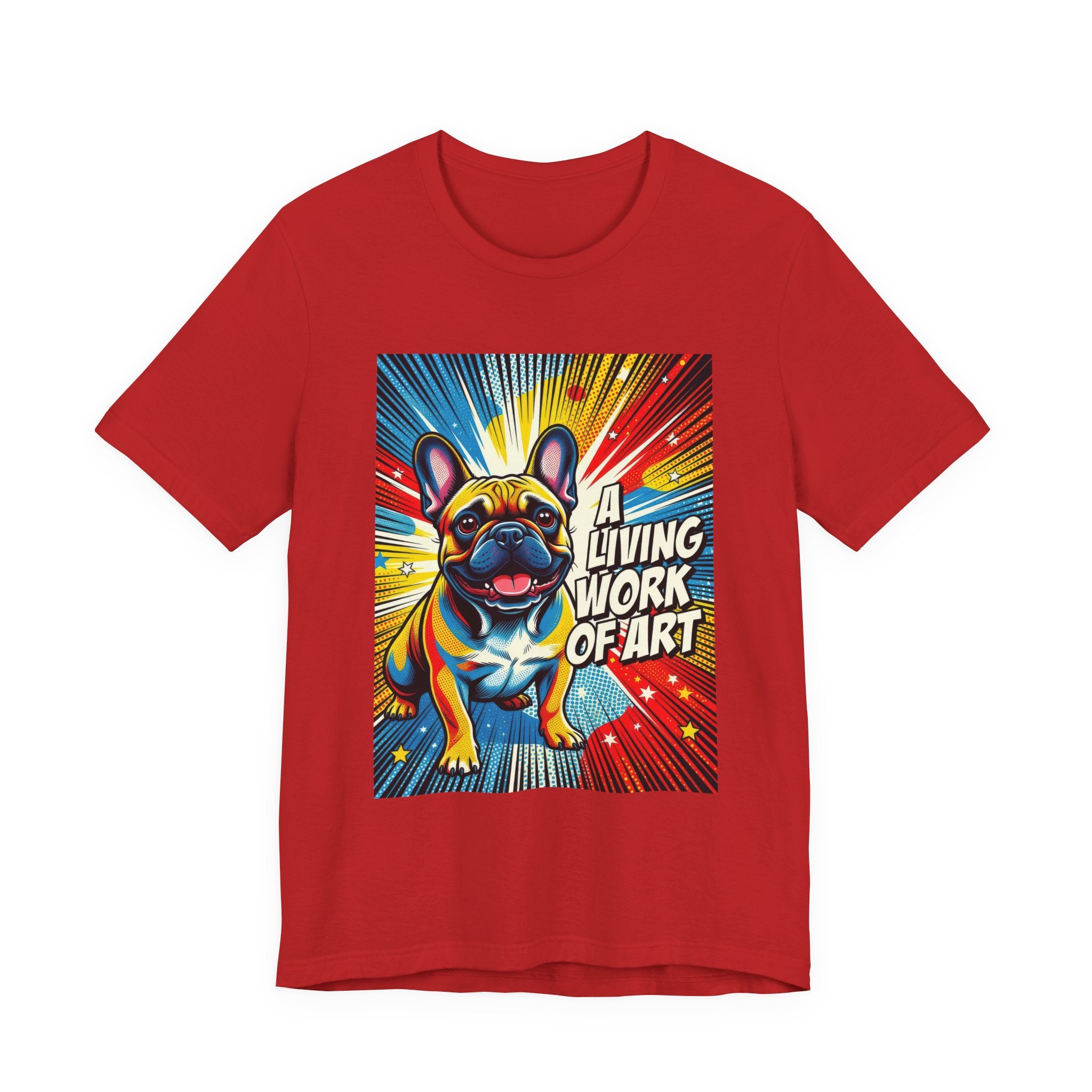 French Bulldog T Shirt | Living Work of Art Collection | Pop Art