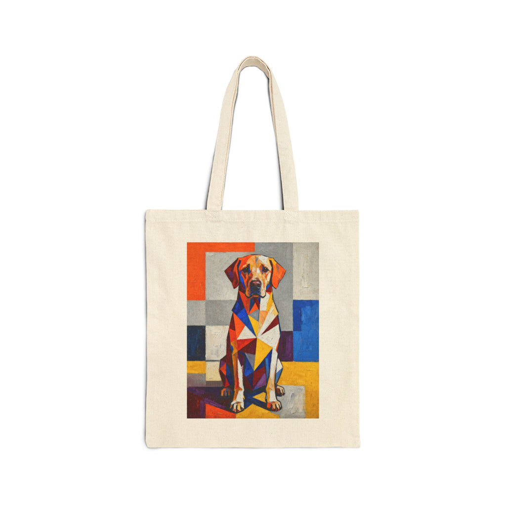 Labrador Retriever Tote Bag | Living Work of Art Collection | Cubist Style