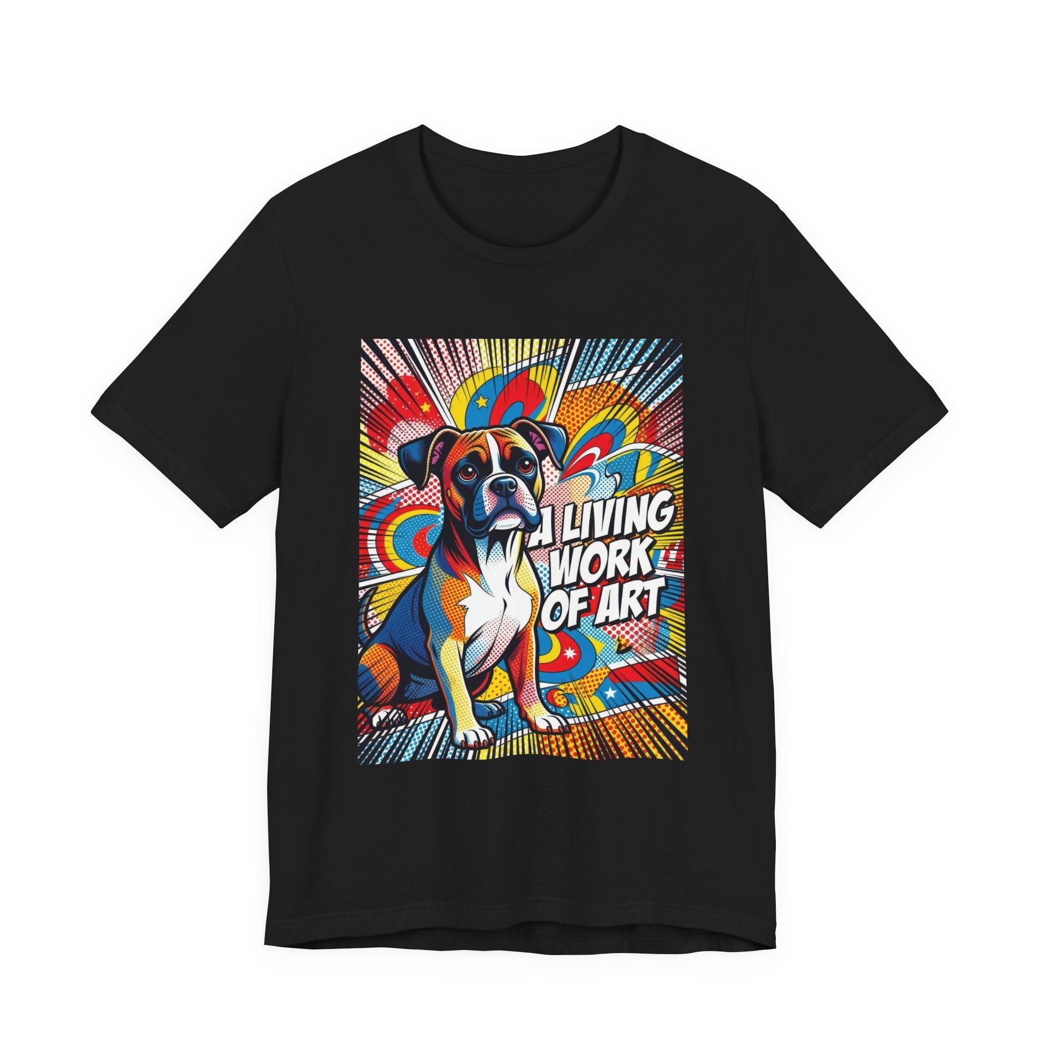 Boxer T Shirt | Living Work of Art Collection | Pop Art