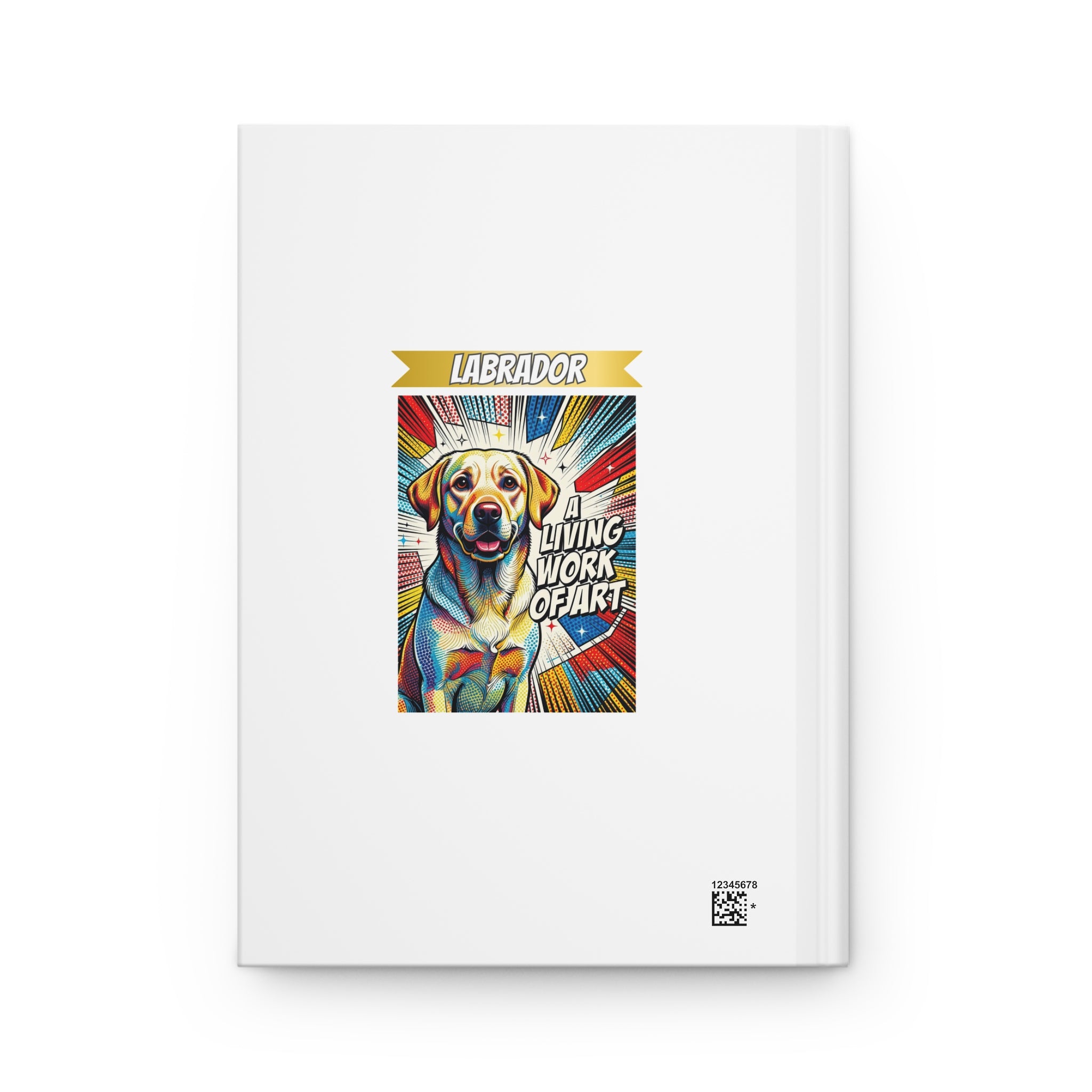 Labrador Retriever Notebook | Living Work of Art Collection | Pop Art