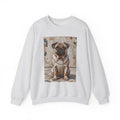 Pug Sweatshirt | Living Work of Art Collection | Mosaic Style