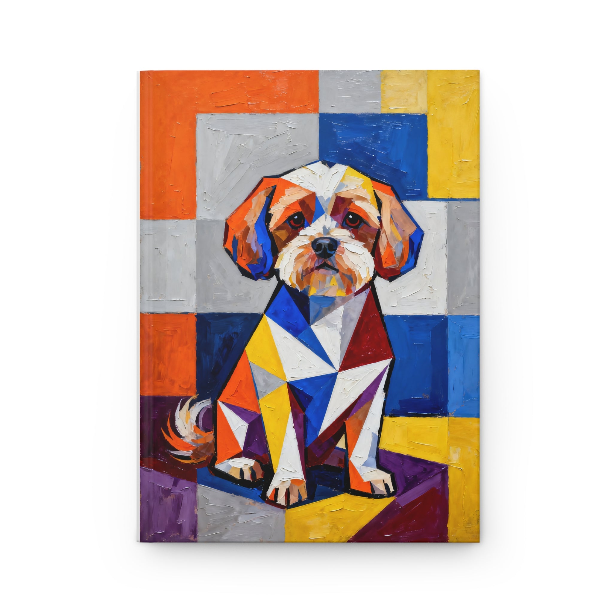 Maltipoo Notebook | Living Work of Art Collection | Cubist Style