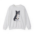 Border Collie Sweatshirt | Living Work of Art Collection | Pointillism Style