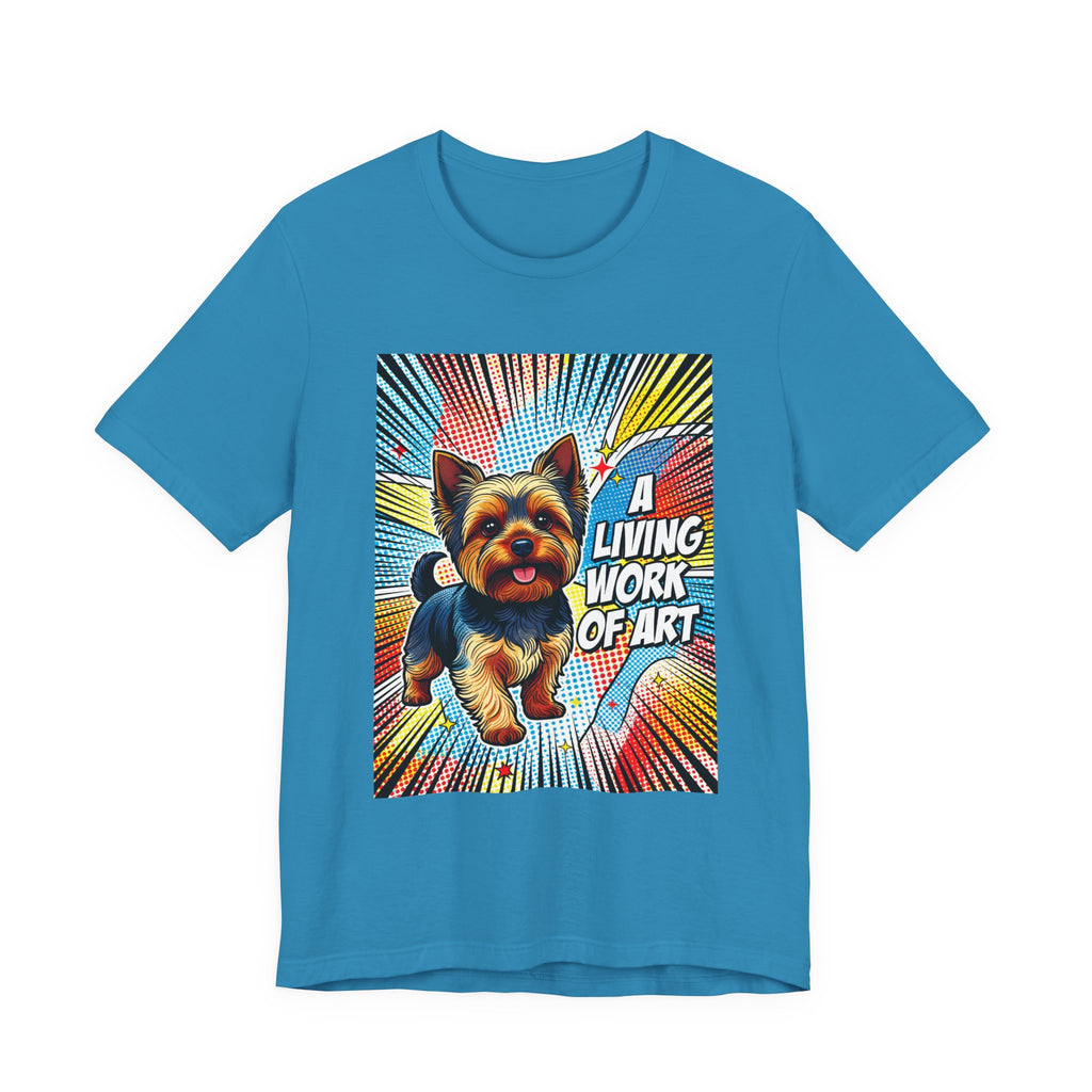 Yorkshire Terrier T Shirt | Living Work of Art Collection | Pop Art