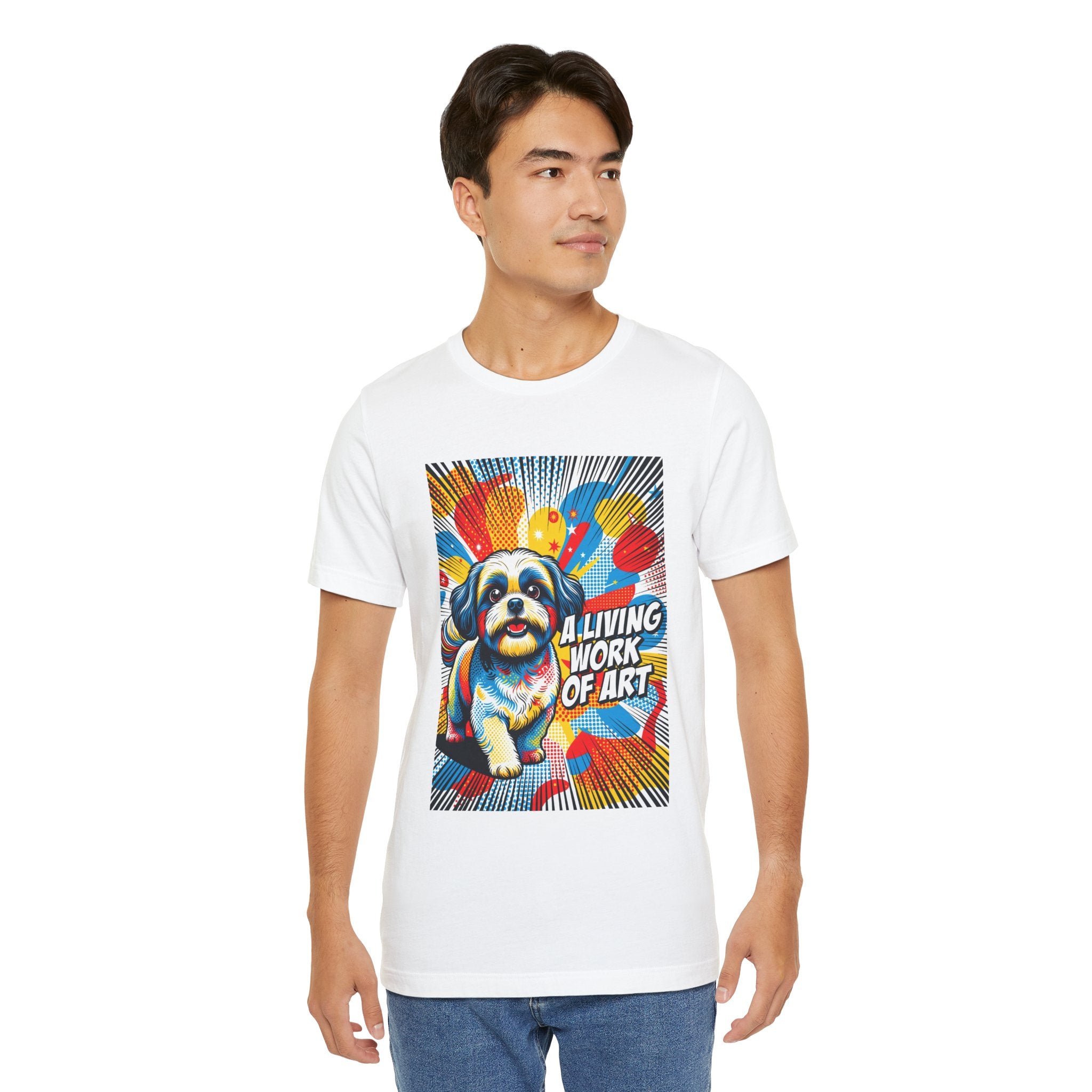 Shih Tzu T Shirt | Living Work of Art Collection | Pop Art
