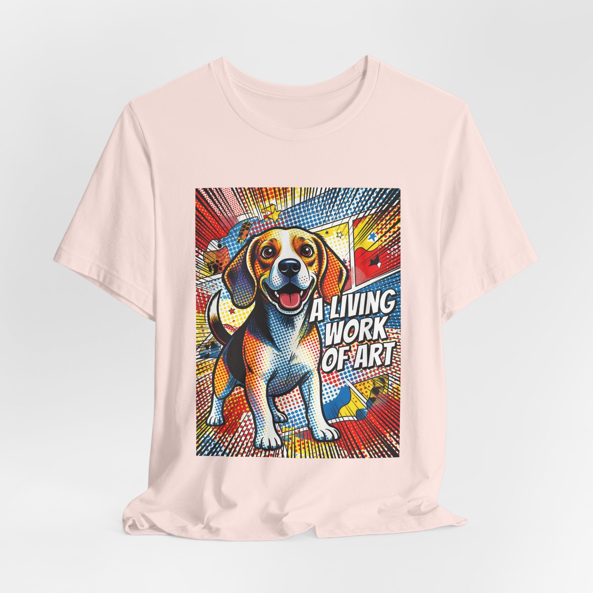 Beagle T Shirt | Living Work of Art Collection | Pop Art