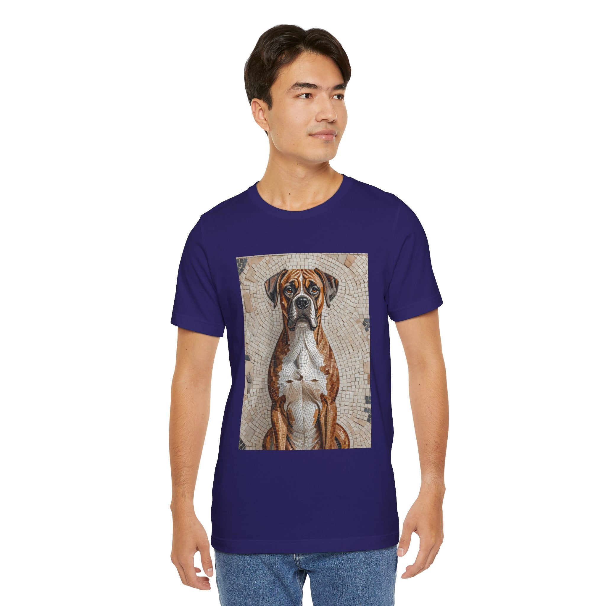 Boxer T Shirt | Living Work of Art Collection | Mosaic Style