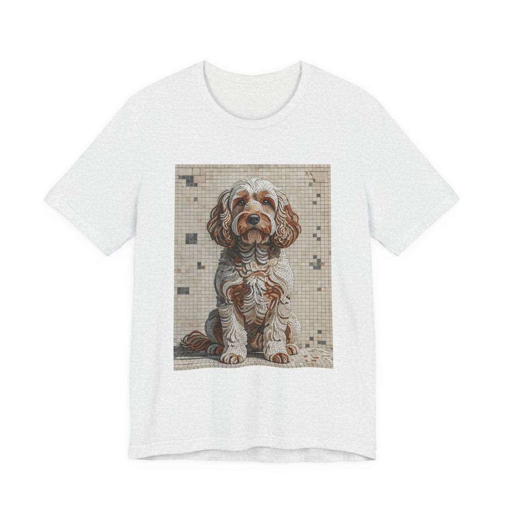 Cockapoo T Shirt | Living Work of Art Collection | Mosaic Style