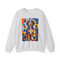 Bernedoodle Sweatshirt | Living Work of Art Collection | Cubist Style