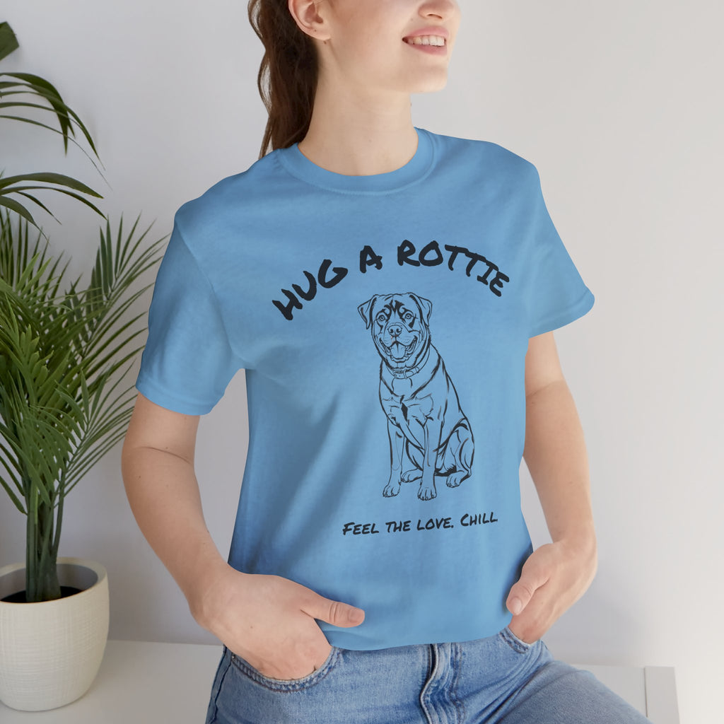Rottweiler T Shirt | Hug a Rottie