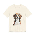 Beagle T Shirt | Living Work of Art Collection | Pointillism Style