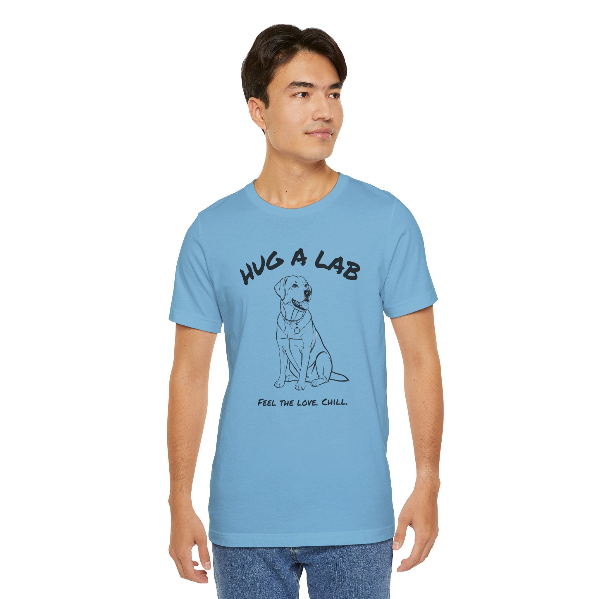 Labrador Retriever T Shirt | Hug a Lab