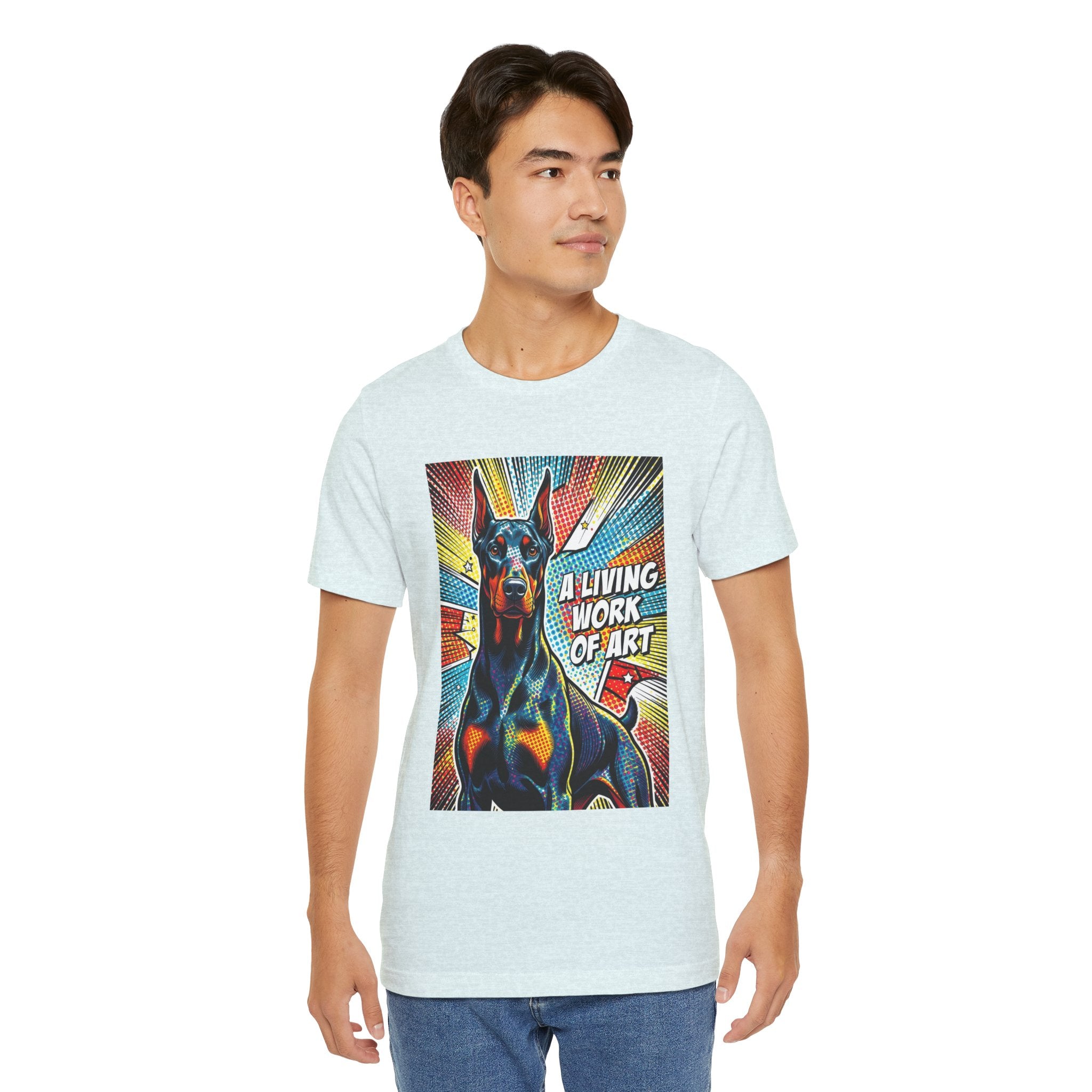 Doberman Pinscher T Shirt | Living Work of Art Collection | Pop Art