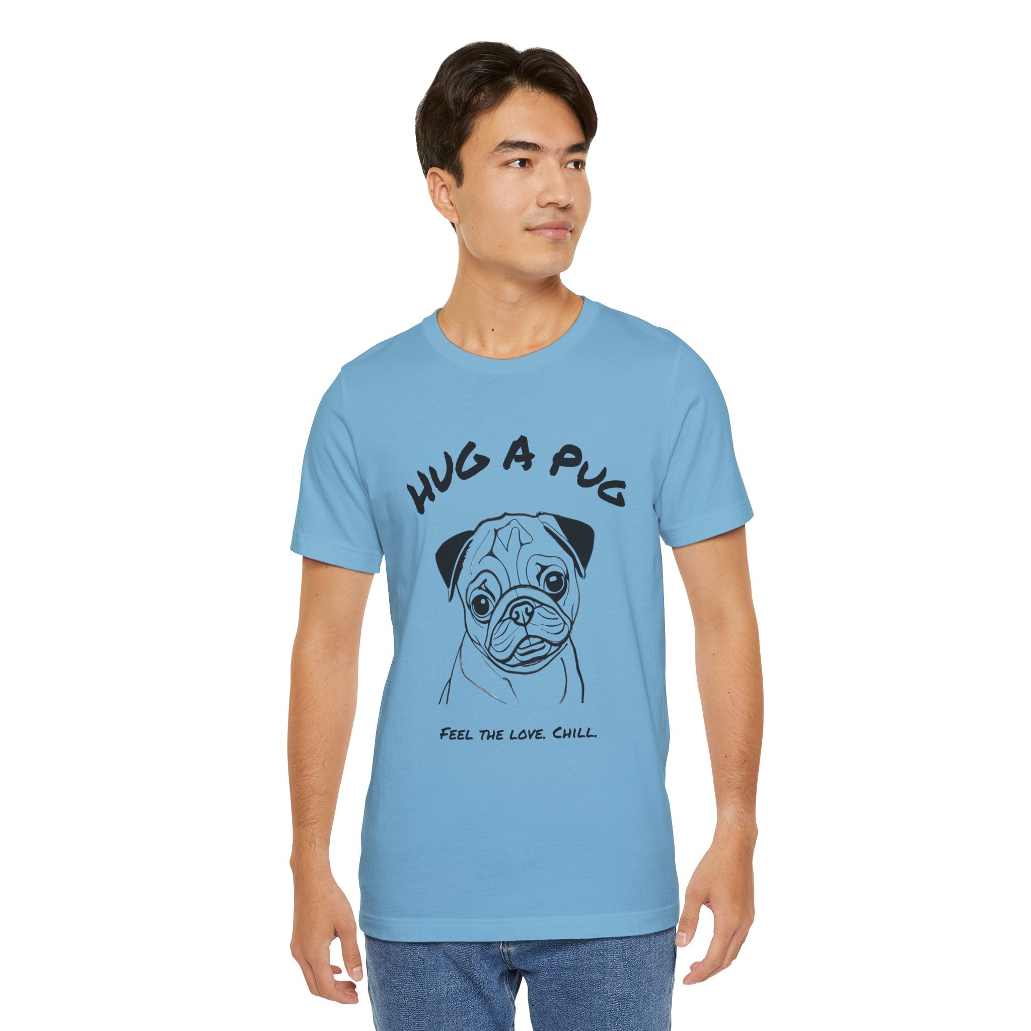Pug T Shirt | Hug a Pug