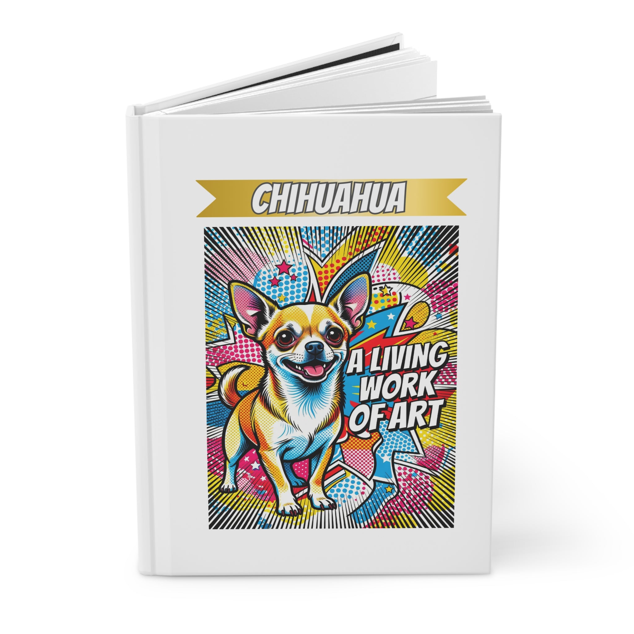 Chihuahua Notebook | Living Work of Art Collection | Pop Art