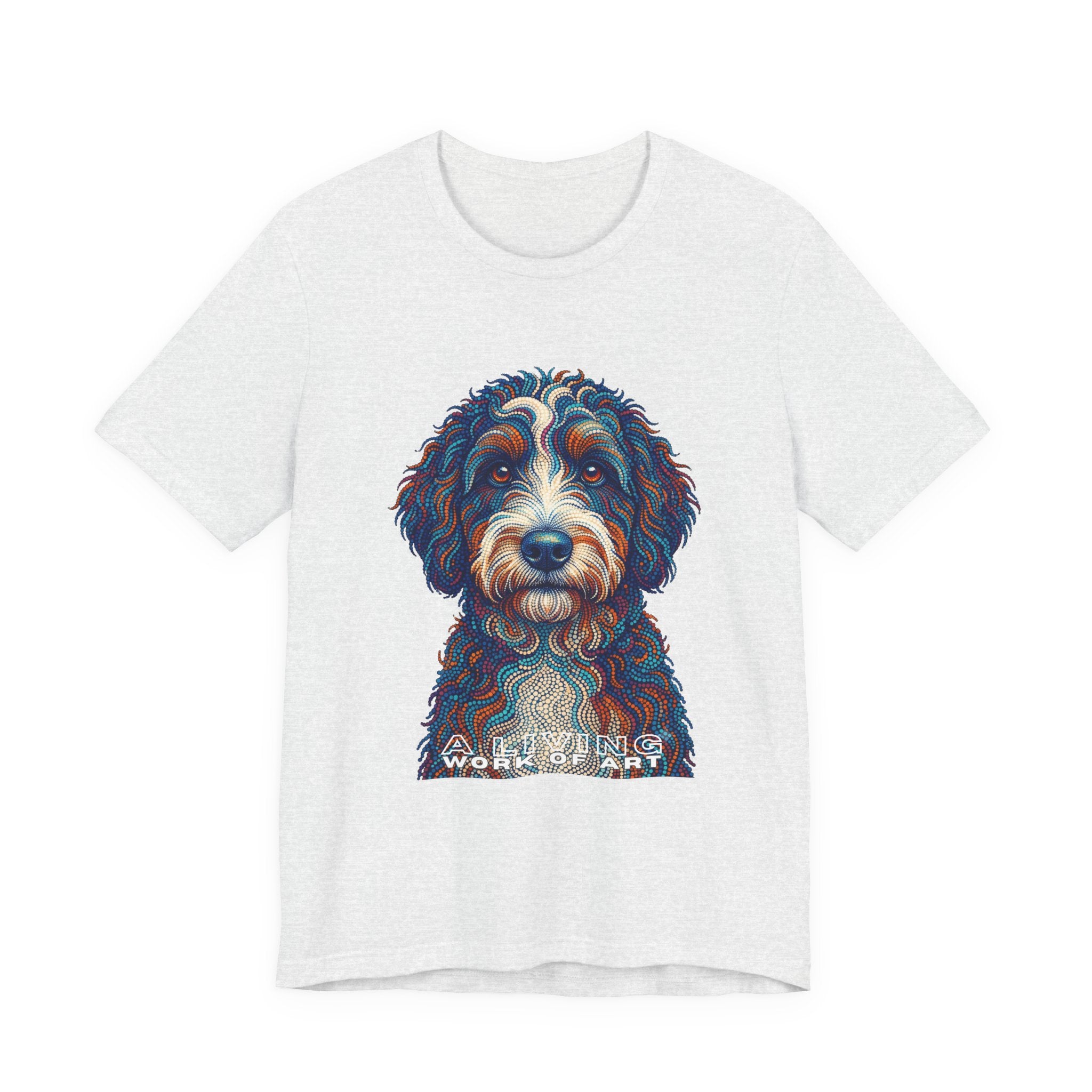 Berenedoodle T Shirt | Living Work of Art Collection | Pointillism Style