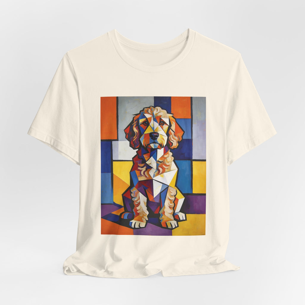 Cockapoo T Shirt | Living Work of Art Collection | Cubist Style