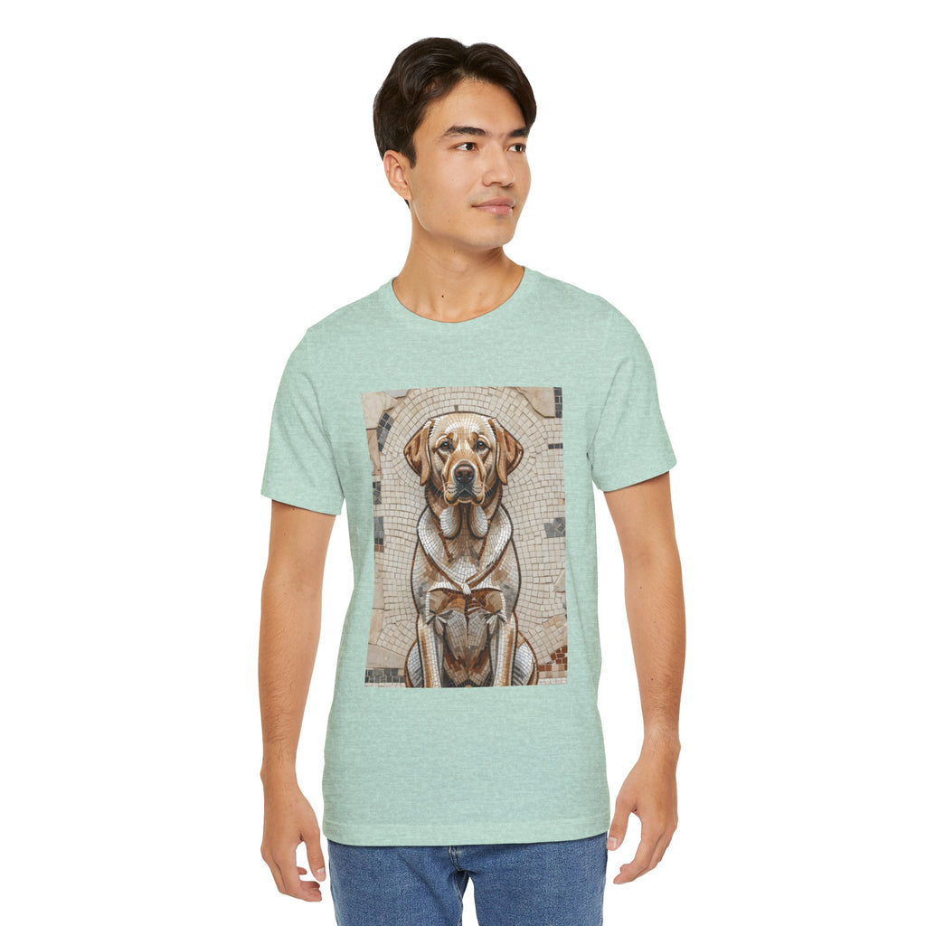 Labrador Retriever T Shirt | Living Work of Art Collection | Mosaic Style