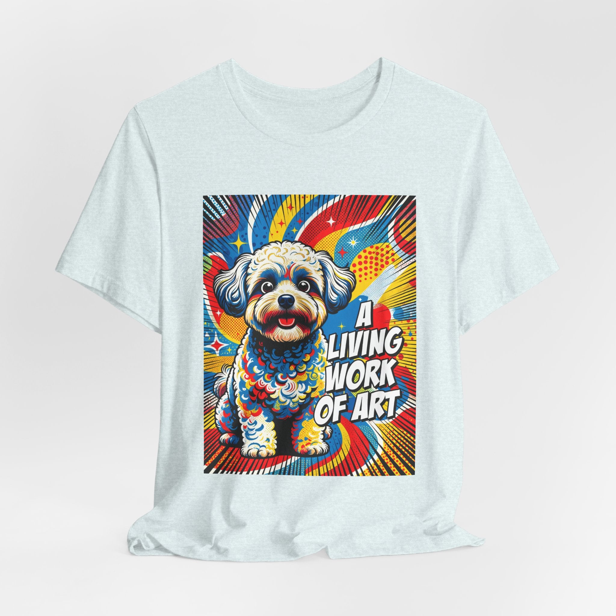 Shih-Poo T Shirt | Living Work of Art Collection | Pop Art