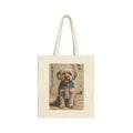 Yorkipoo Tote Bag | Living Work of Art Collection | Mosaic Style