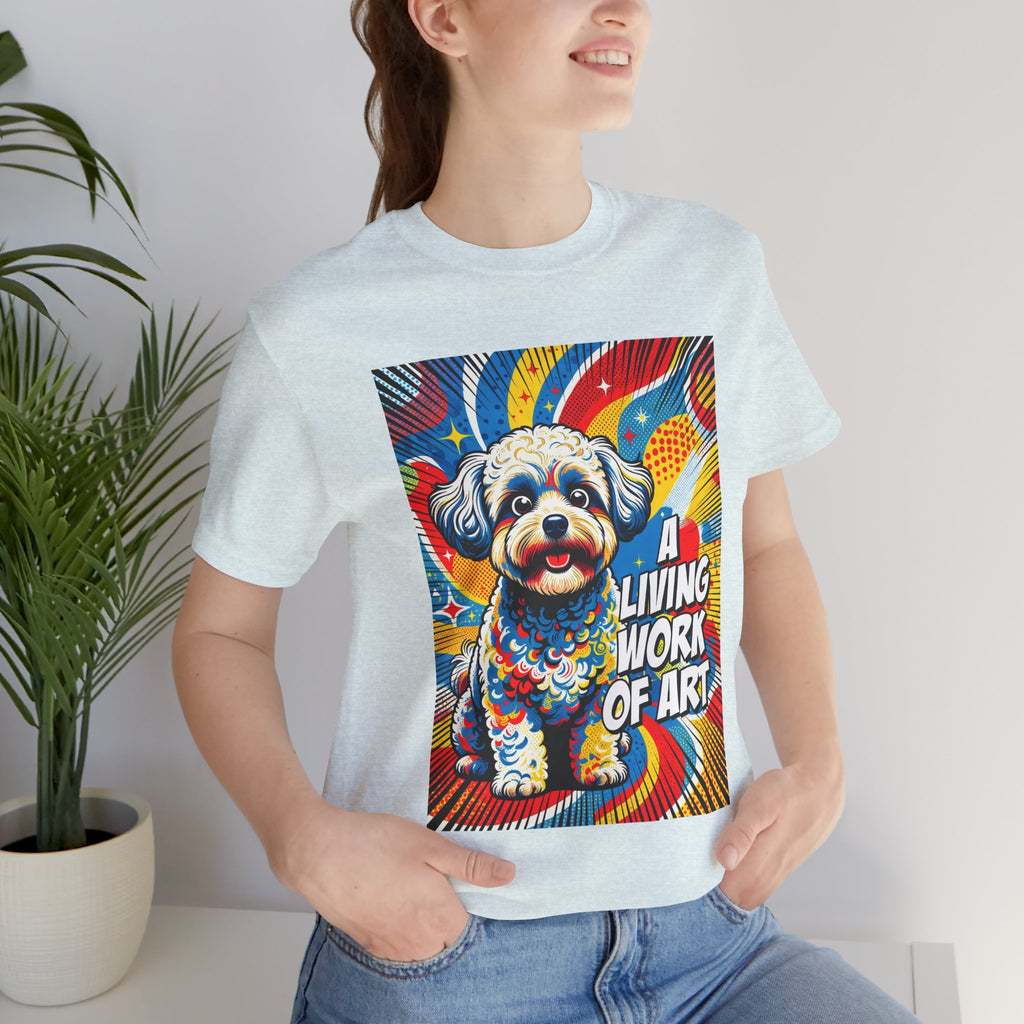 Shih-Poo T Shirt | Living Work of Art Collection | Pop Art