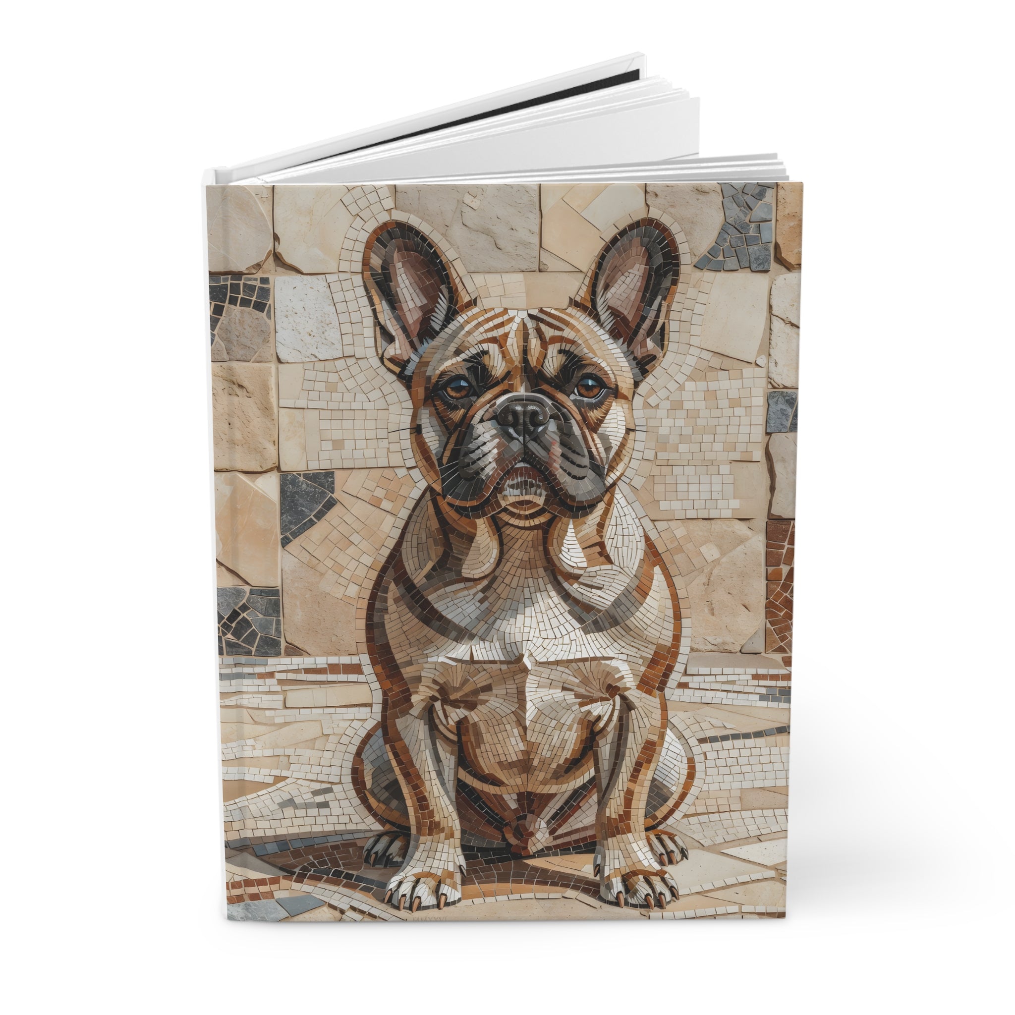 French Bulldog Notebook | Living Work of Art Collection | Mosaic Style