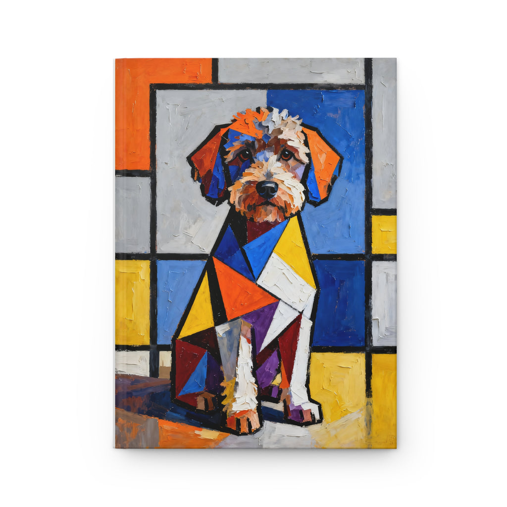Schnoodle Notebook | Living Work of Art Collection | Cubist Style