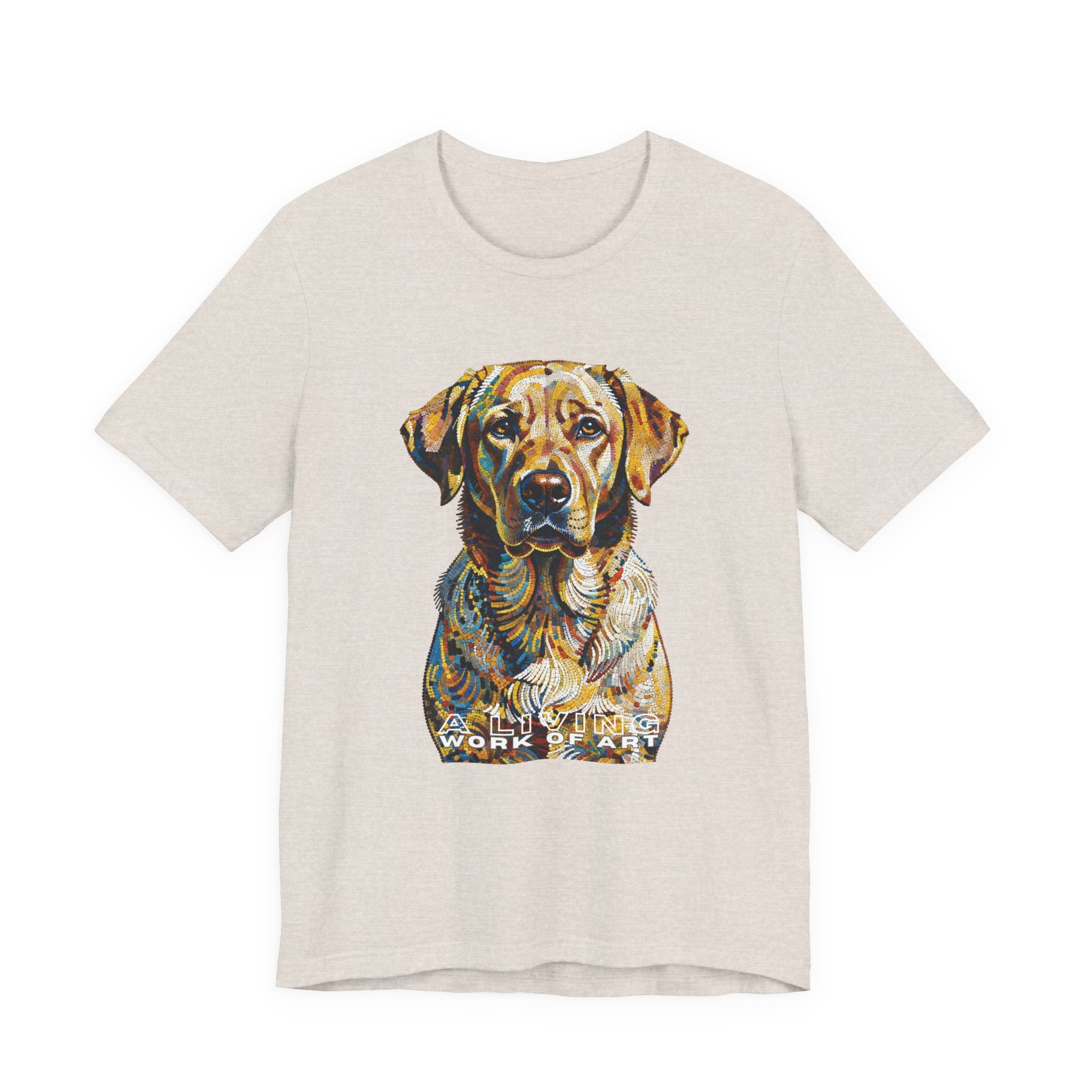 Labrador Retriever T Shirt | Living Work of Art Collection | Pointillism Style