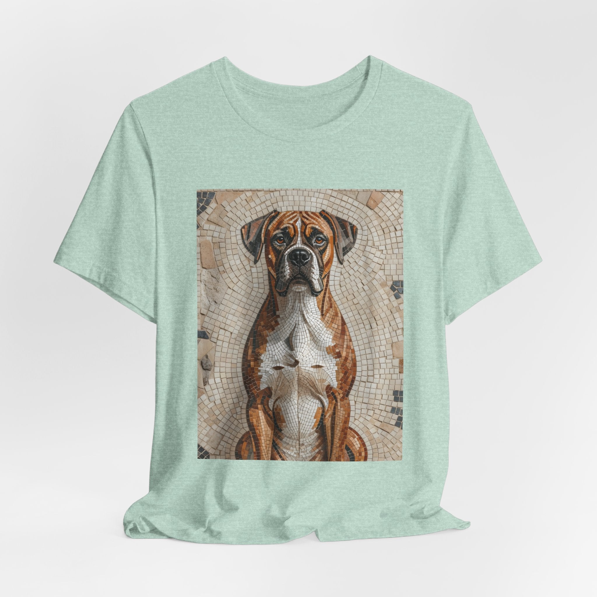Boxer T Shirt | Living Work of Art Collection | Mosaic Style
