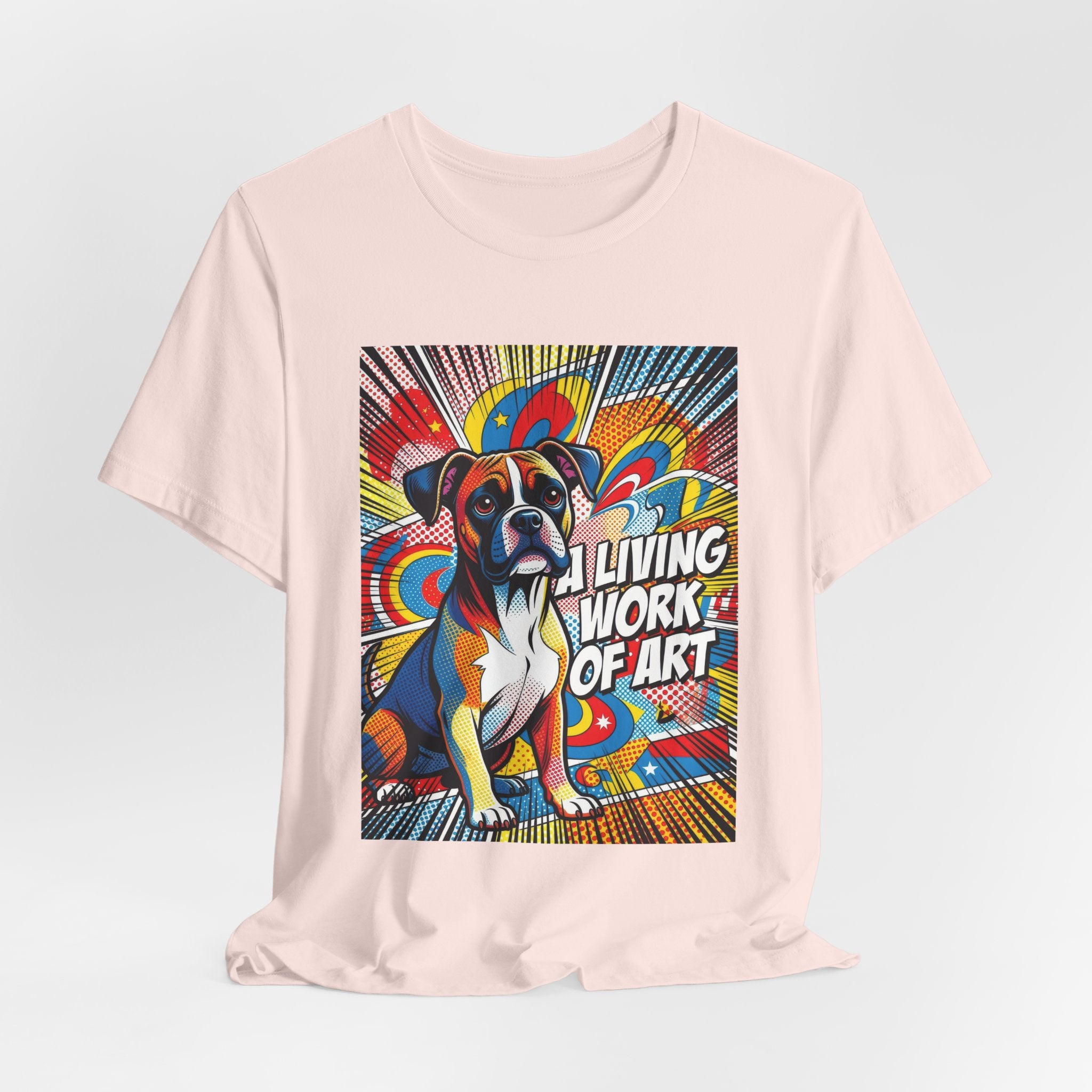 Boxer T Shirt | Living Work of Art Collection | Pop Art