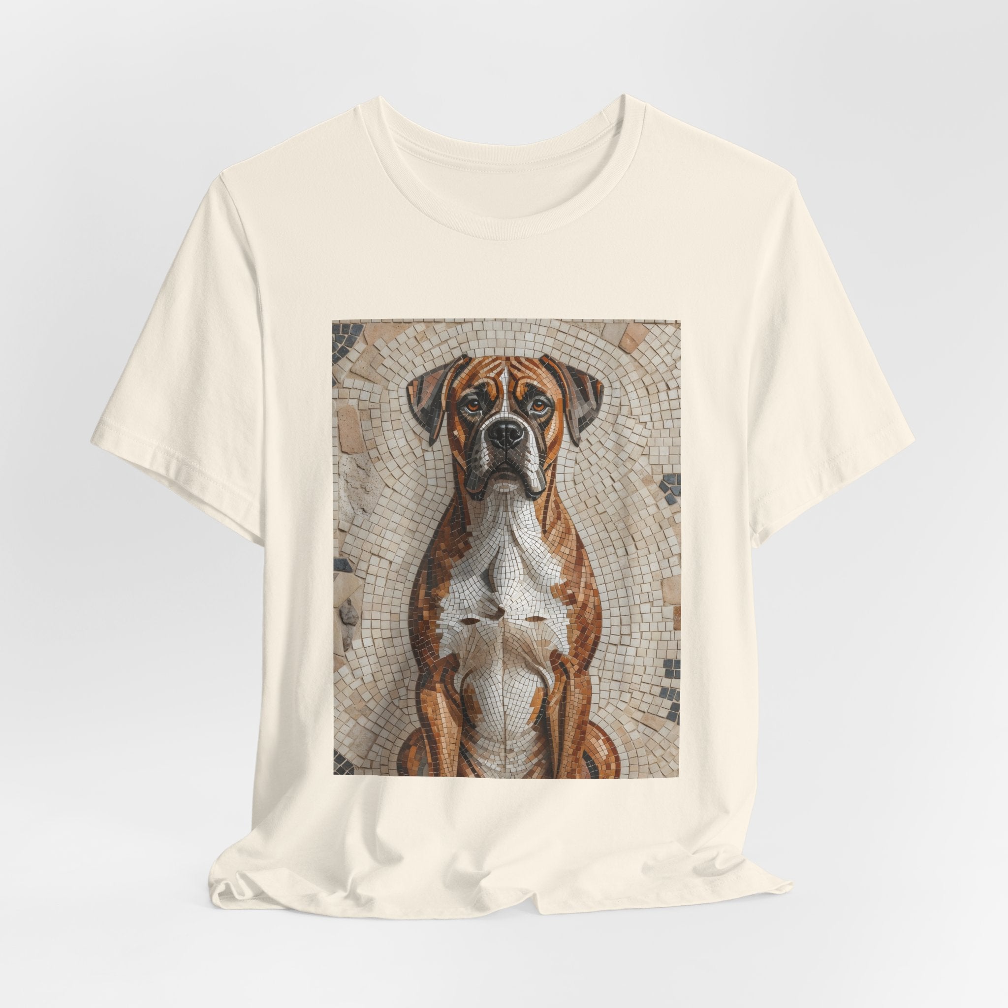 Boxer T Shirt | Living Work of Art Collection | Mosaic Style